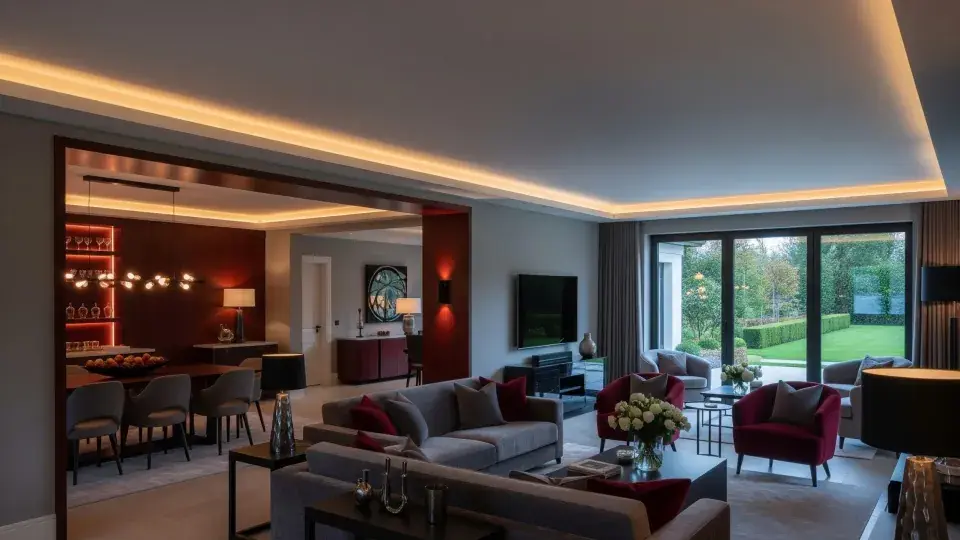 Living space in a private residence